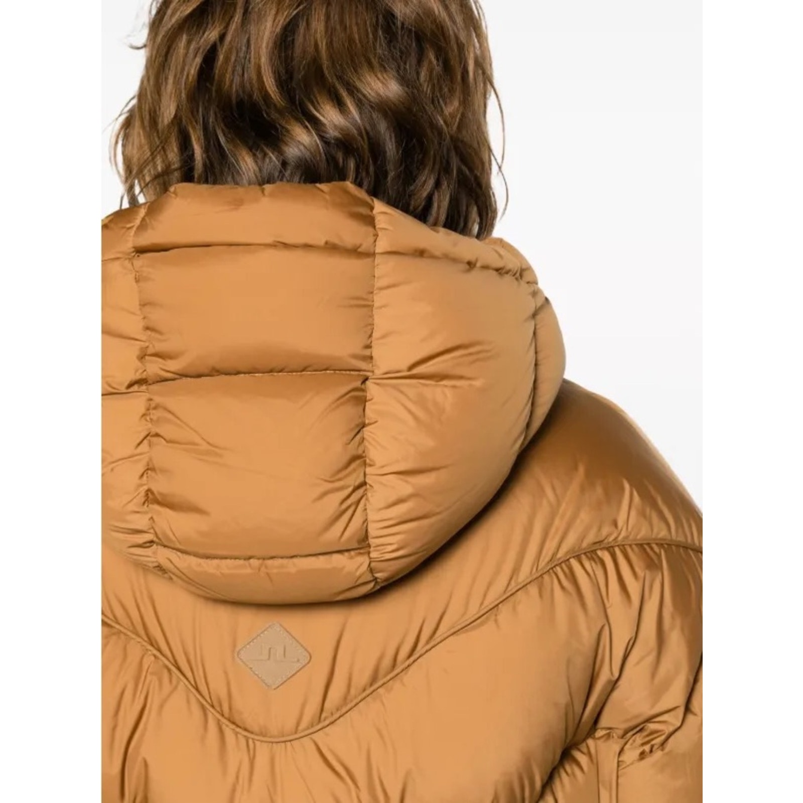 J.Lindeberg Coyote Down Parka Chipmunk Brown Belted Jacket Women’s Small Nwt — image 5 of 8